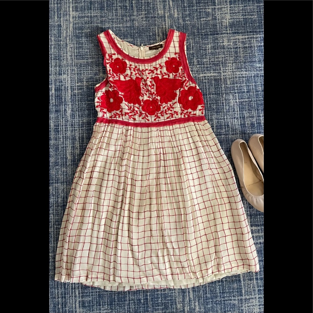 Gorgeous Vineet Bahl embroidered dress M Petite